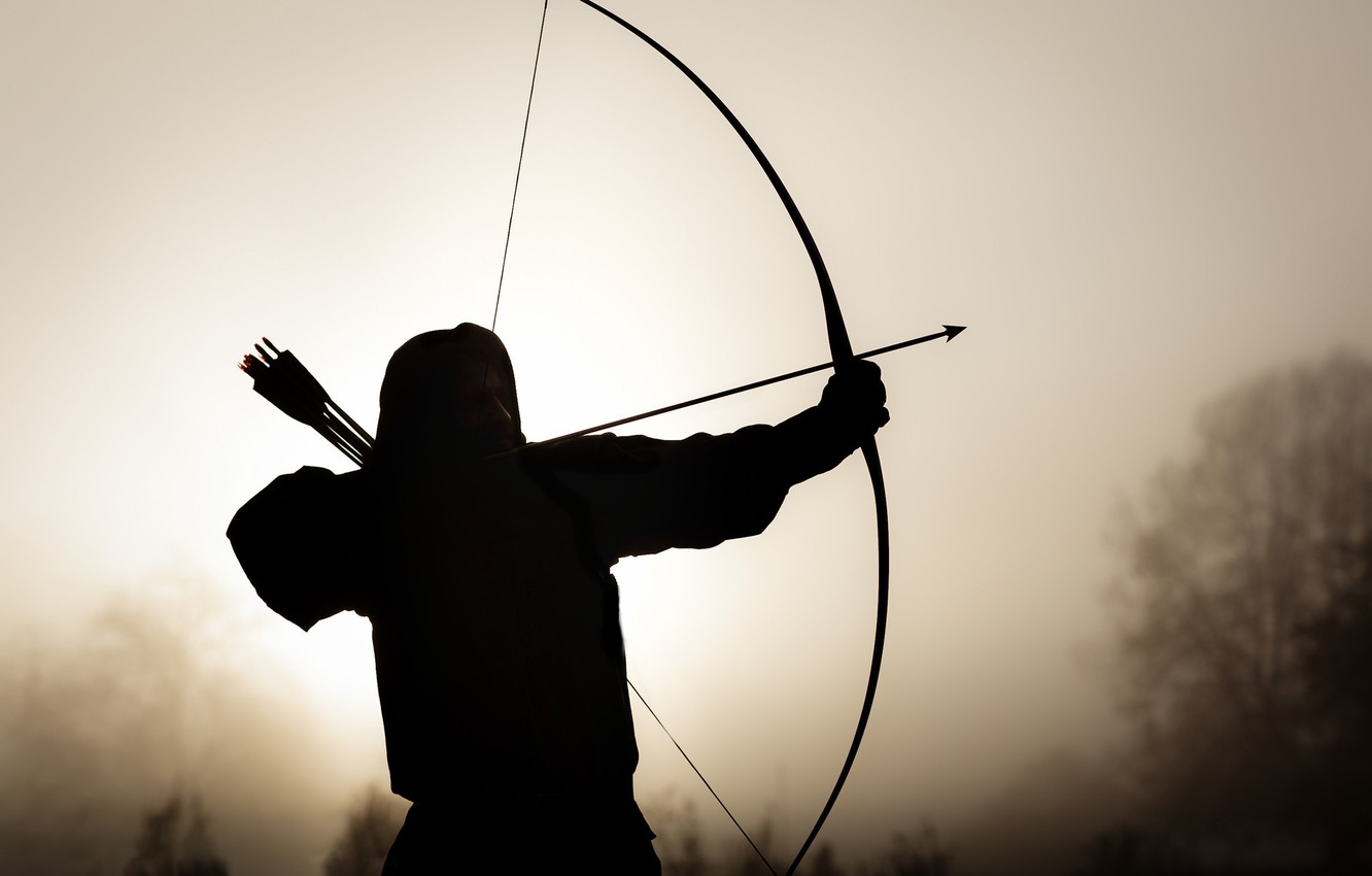 Photo Wallpaper Background, Bow, Arrows, Archer - Bow And Arrow