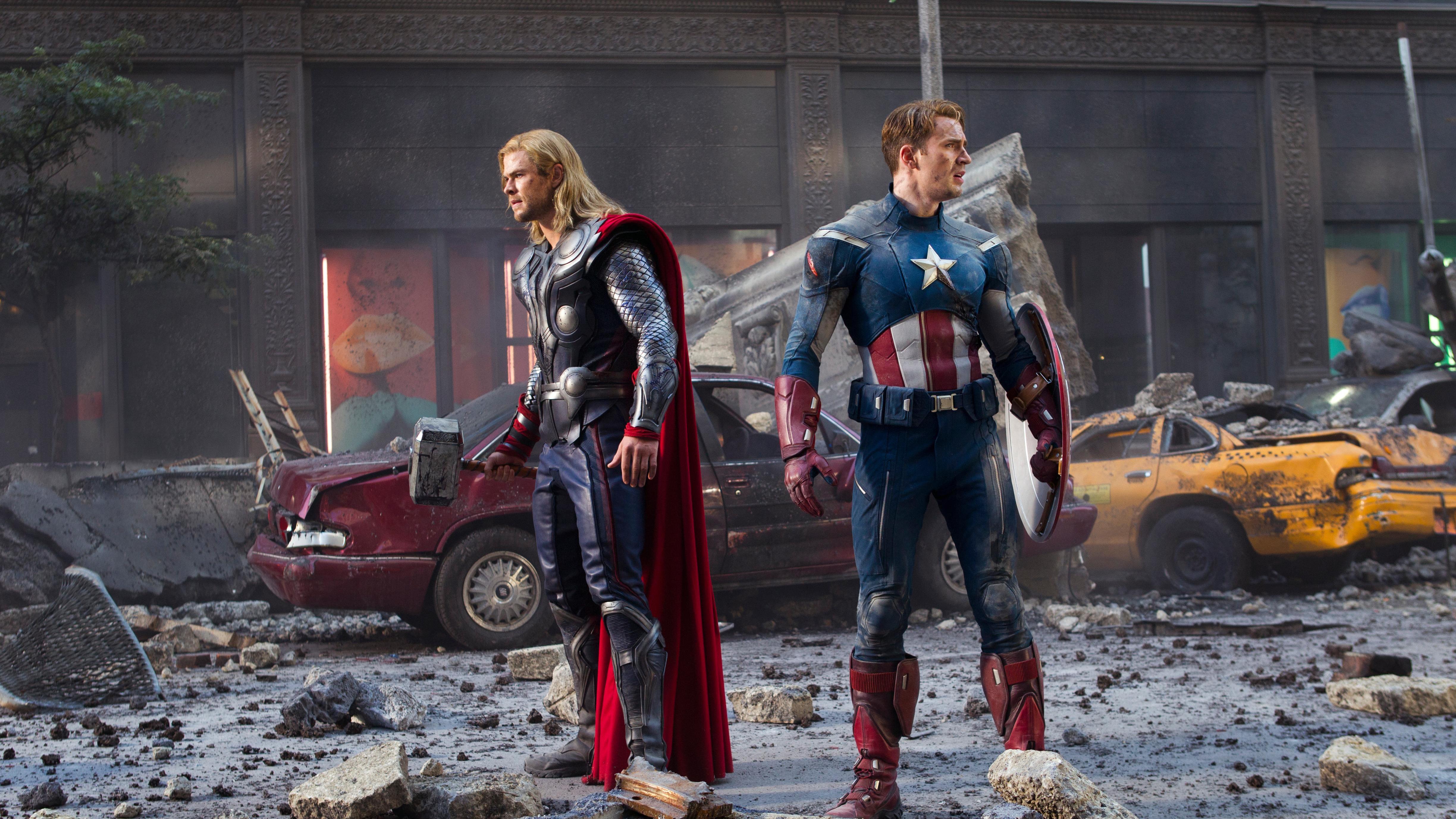 Captain America Avengers Assemble Film - 4896x2754 Wallpaper 