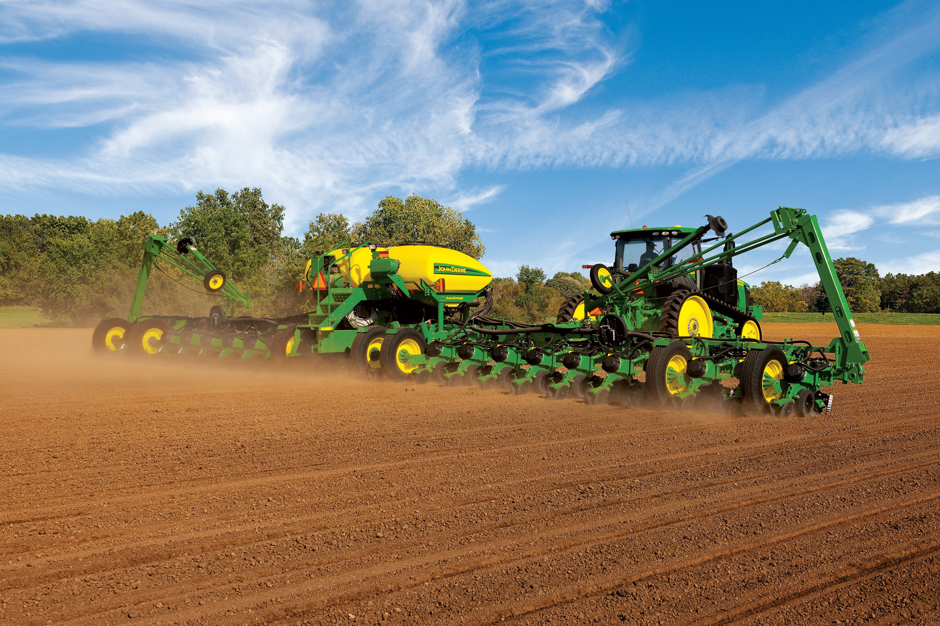 John Deere Field Planter - HD Wallpaper 