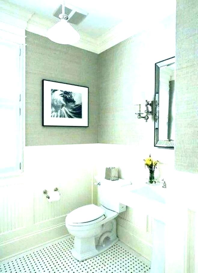Powder Room Wallpaper Fantastic Atomic Decorating Ideas - Panele Ścienne W Łazience - HD Wallpaper 
