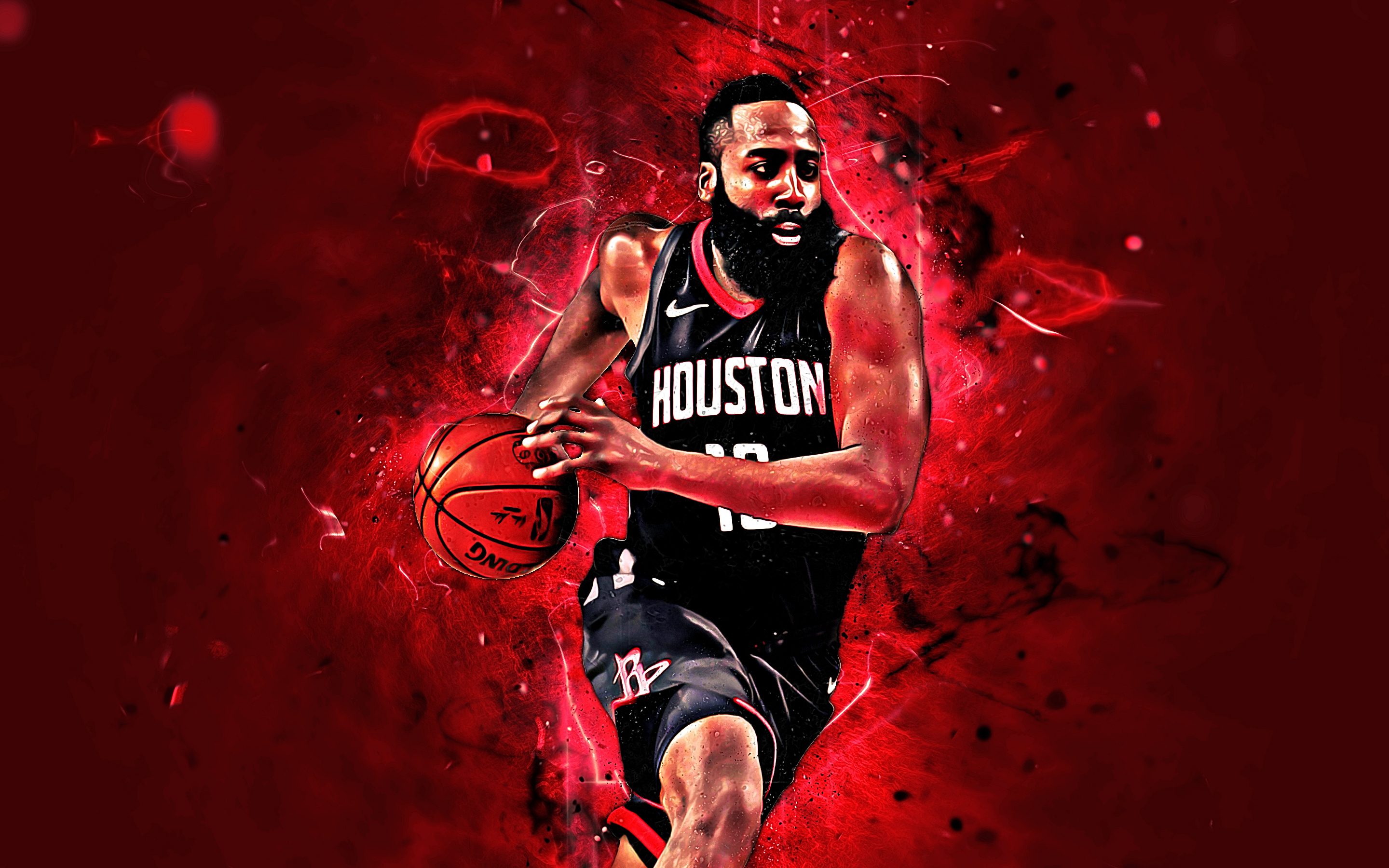 Wallpaper Of Basketball, Houston Rockets, James Harden, - James Harden Wallpaper Hd - HD Wallpaper 