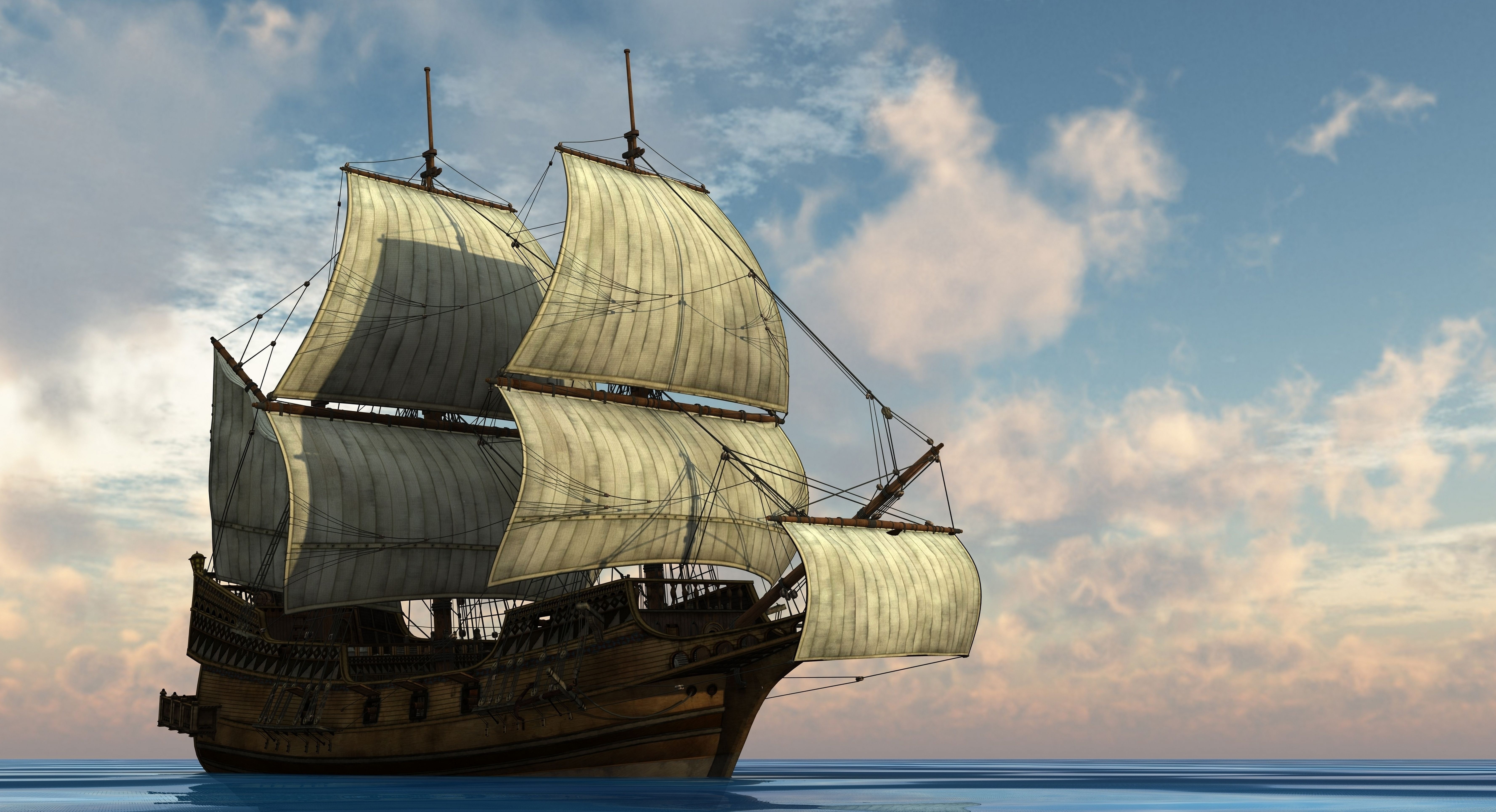 Ships Mast - HD Wallpaper 