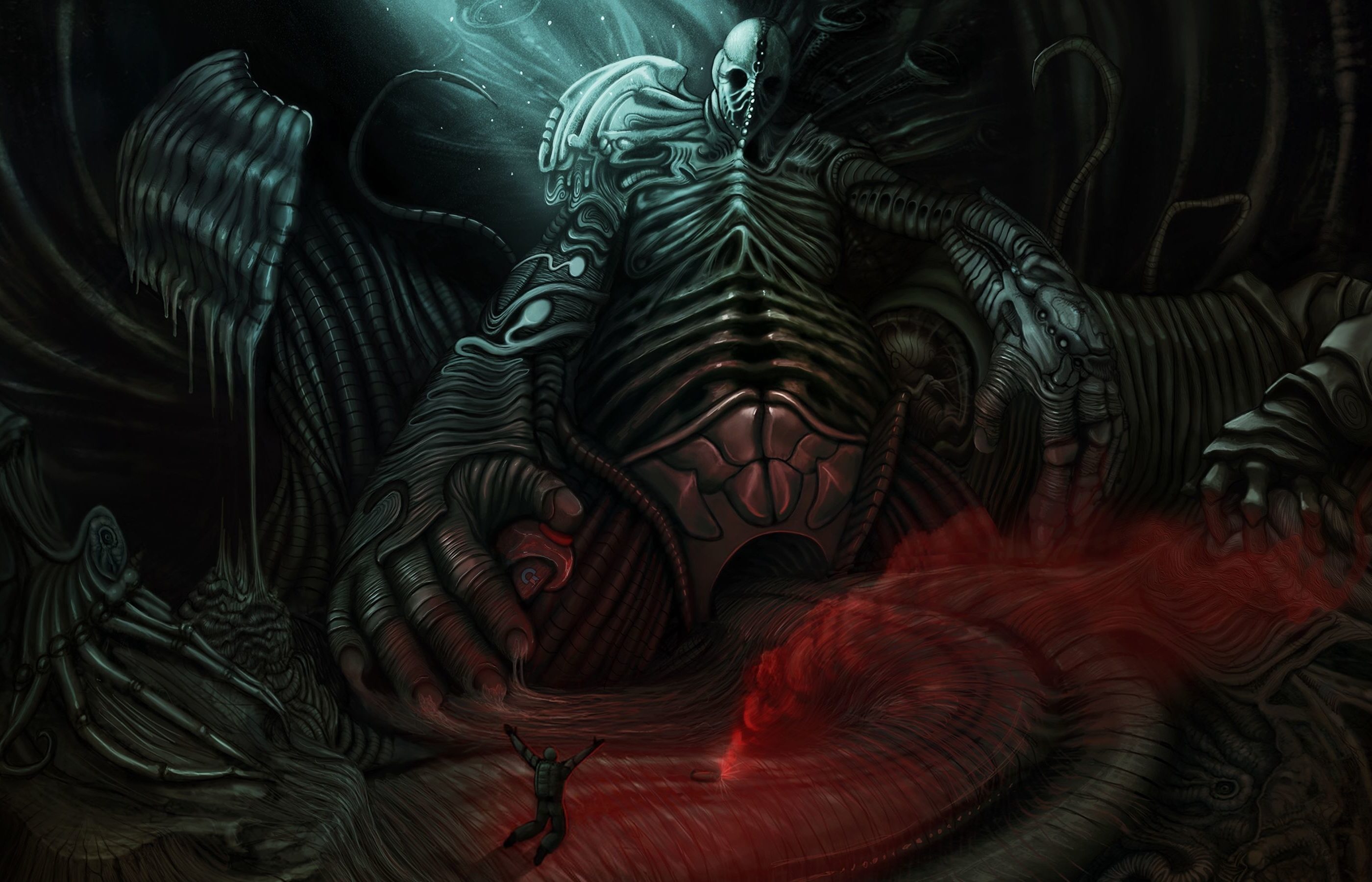 Cyborg Sci Fi Monsters - HD Wallpaper 