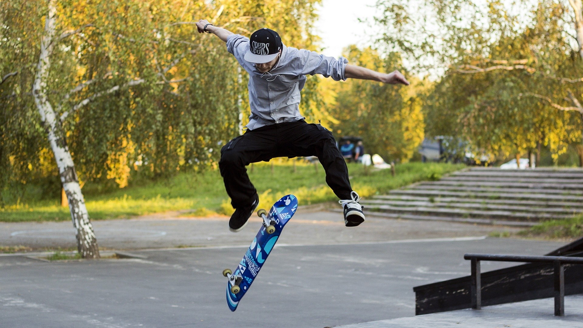 Cool Skateboard Wallpaper Desktop - Skateboard Background - HD Wallpaper 