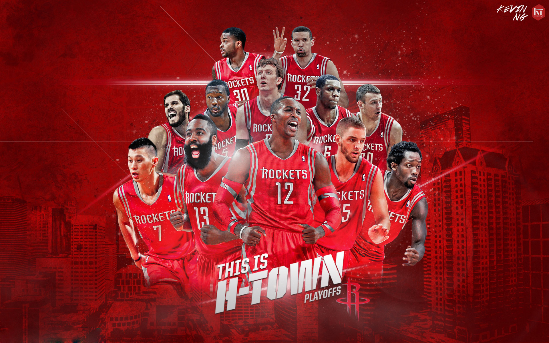 Houston Rockets Backgrounds - Houston Rockets Playoffs 2018 - HD Wallpaper 