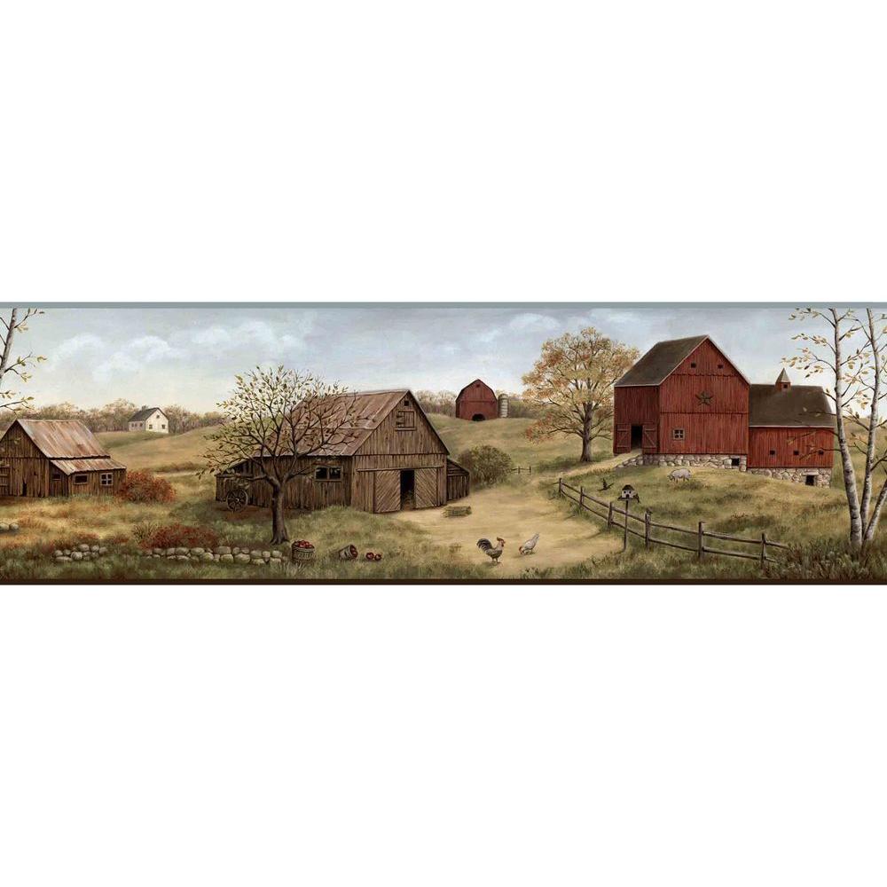 Barn Wallpaper Borders - HD Wallpaper 