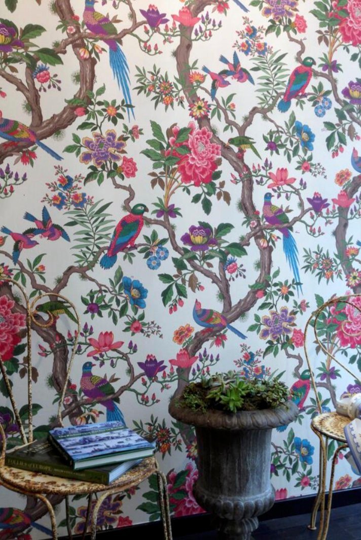 Cole And Son Wallpaper Fontainebleu - HD Wallpaper 