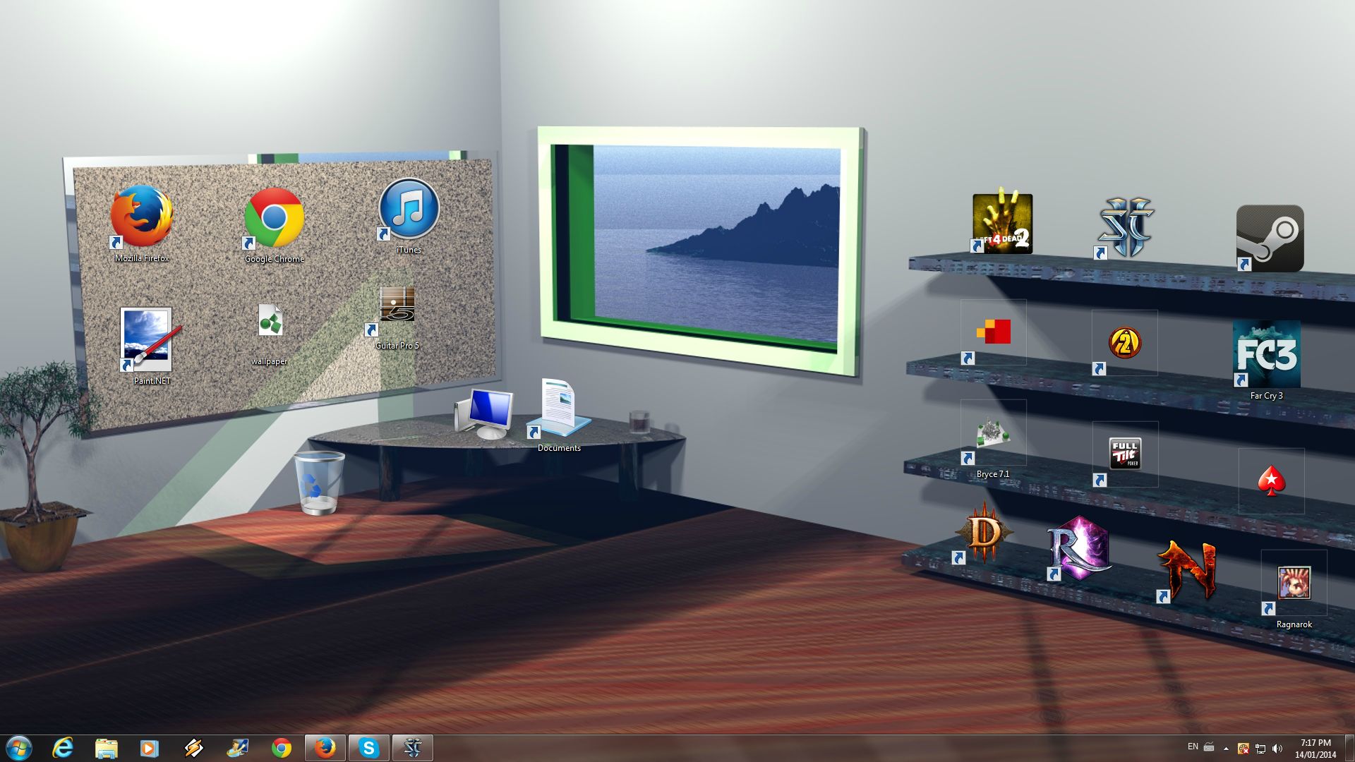 Cool Desktop Backgrounds Gaming - HD Wallpaper 