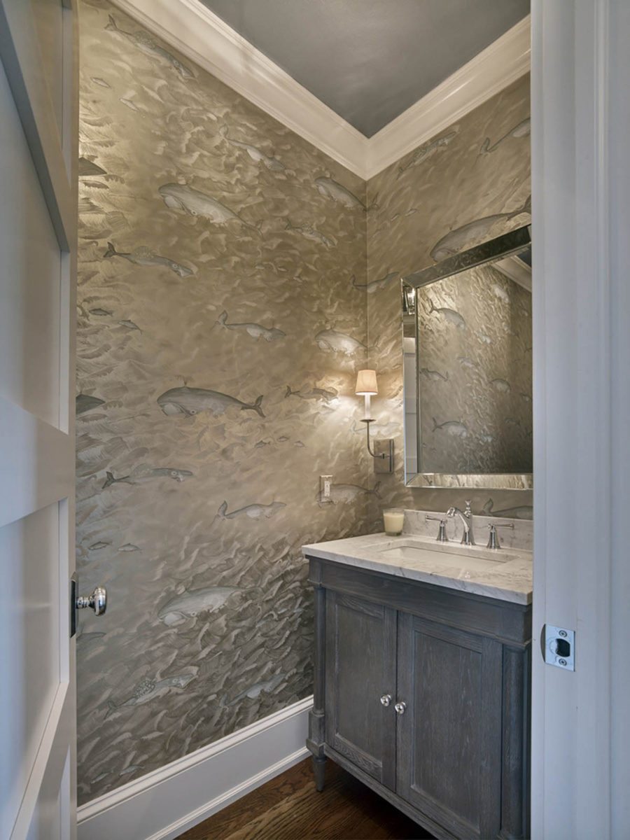 010 Avalon Bathroom Wallpaper 323 Min - Melville Wallpaper Cole And Son - HD Wallpaper 