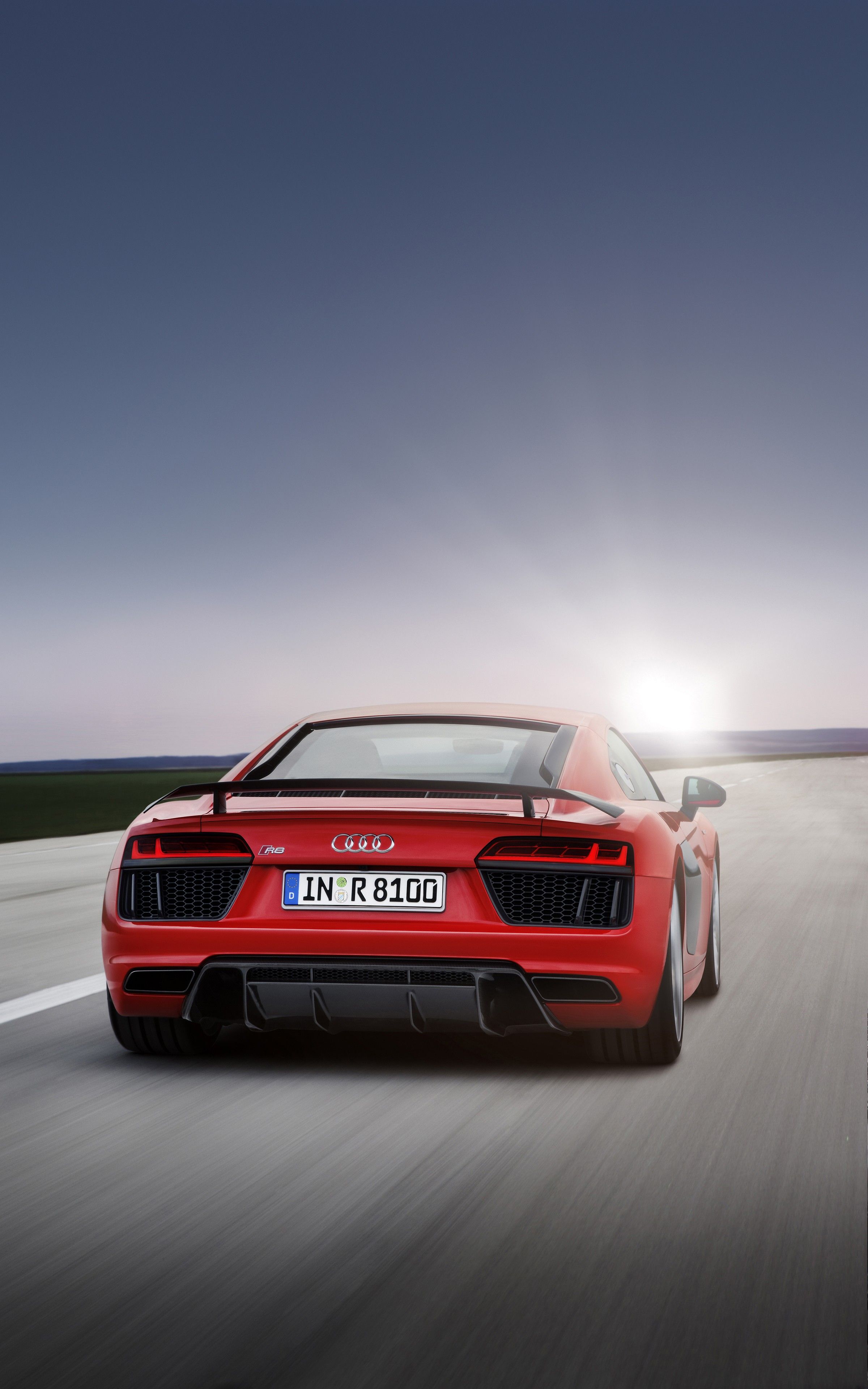 Audi R8 Rear End - HD Wallpaper 