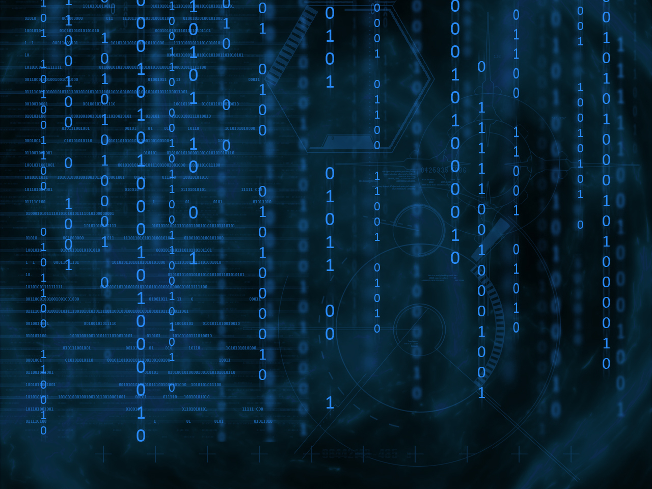 Desktop Background Binary - HD Wallpaper 