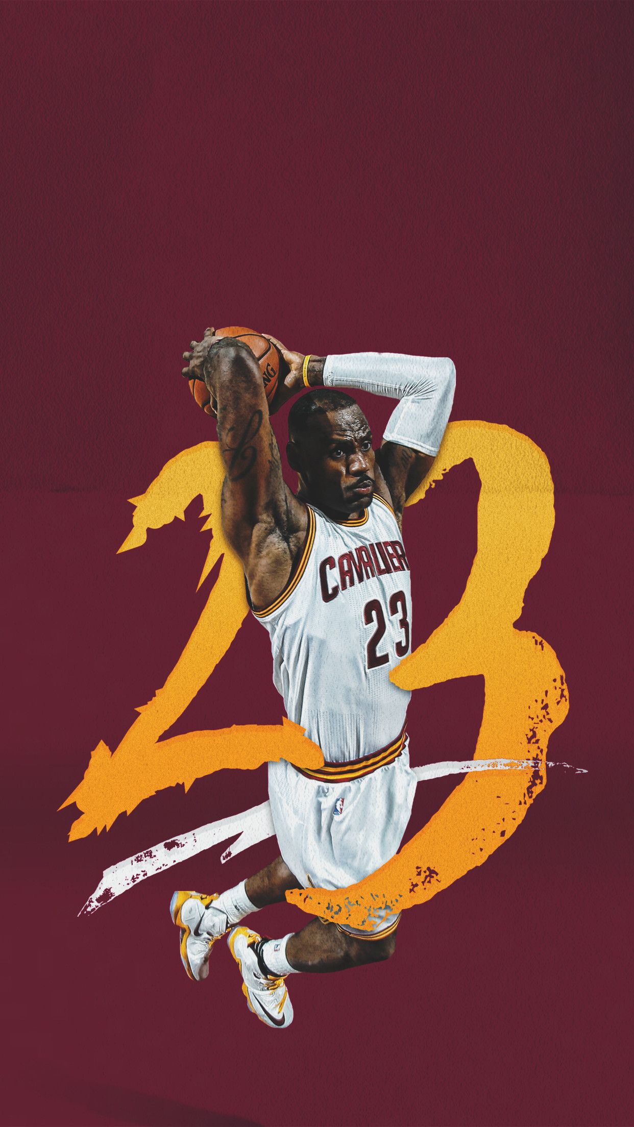 Mobile Wallpaper Hd Lebron James - Cleveland Cavaliers Wallpaper 2018 - HD Wallpaper 