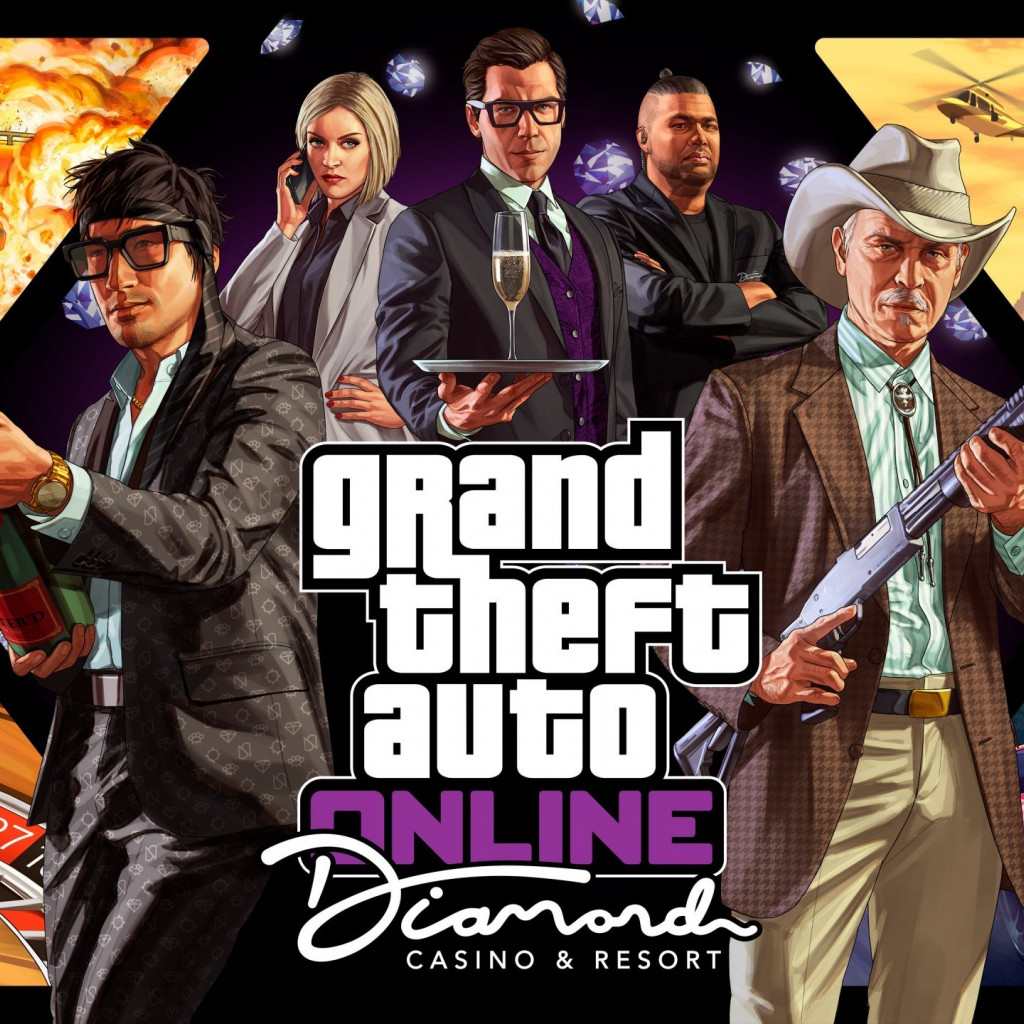 Gta Online Diamond Casino Resort Wallpaper - Gta Online Casino The Diamond - HD Wallpaper 