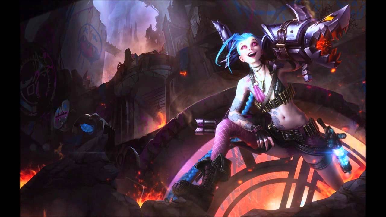 League Of Legends Jinx - HD Wallpaper 