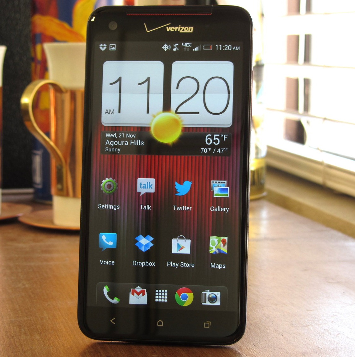 htc one v black