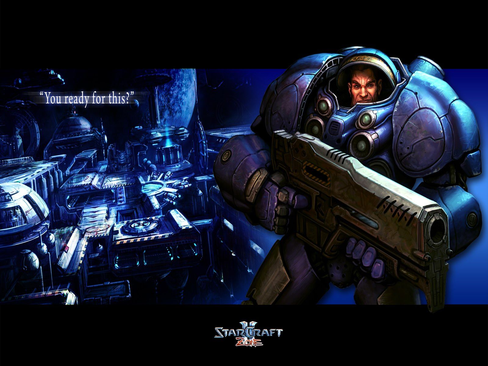 Starcraft Terran - HD Wallpaper 