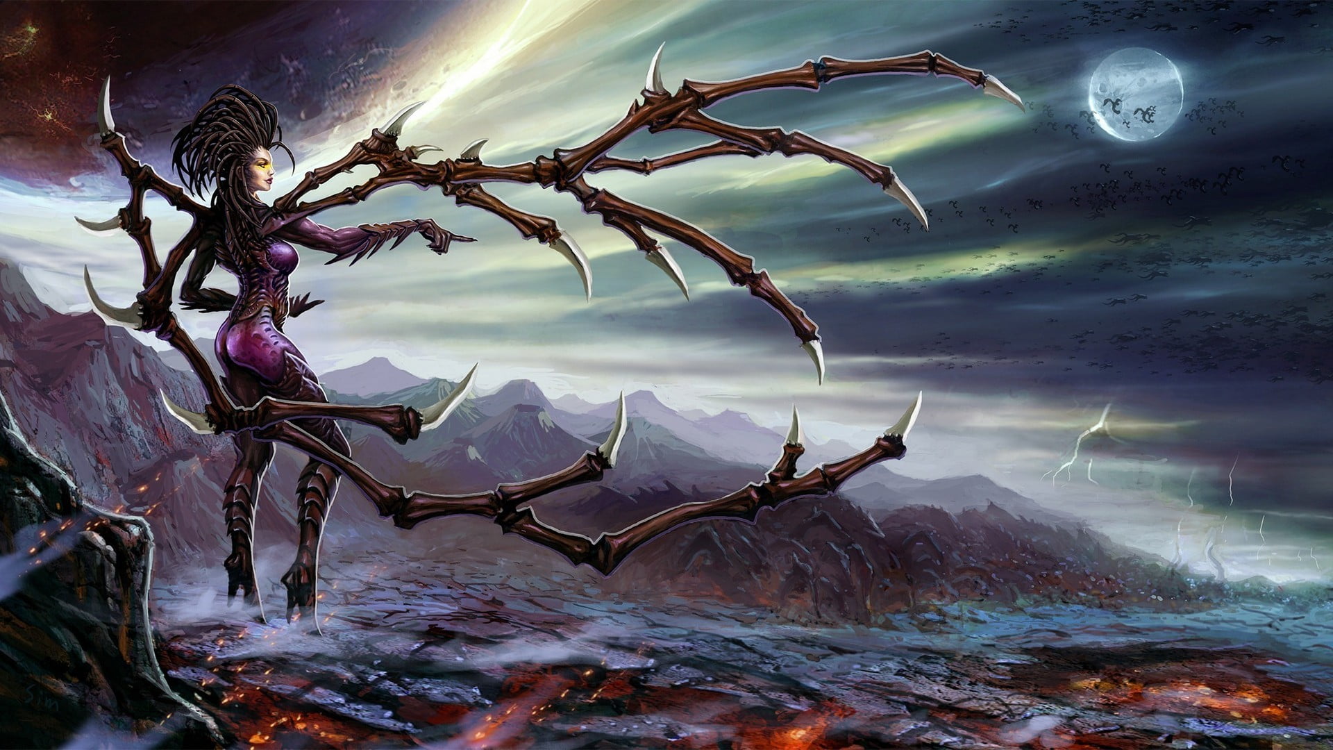 Star Craft Queen Of Blead - HD Wallpaper 