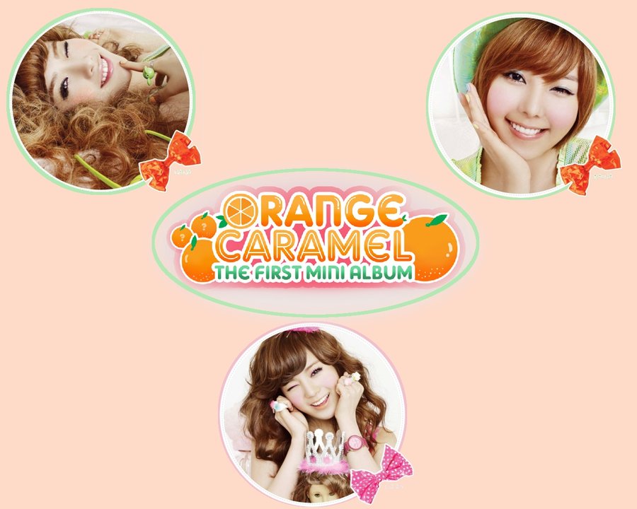 Orange Caramel - Orange Caramel The First Mini - HD Wallpaper 