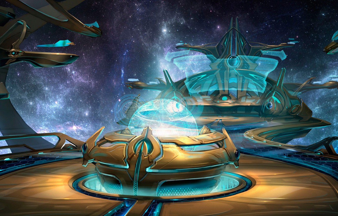 Photo Wallpaper Starcraft 2, Protoss, Legacy Of The - Starcraft 2 Wallpaper Protoss - HD Wallpaper 