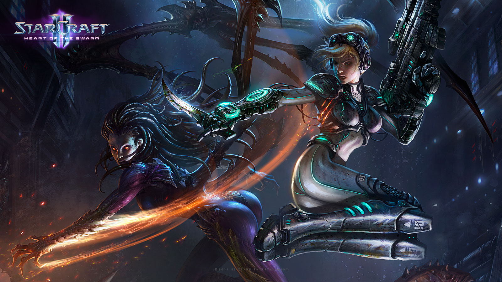 Starcraft 2 Theme Windows 10 - HD Wallpaper 