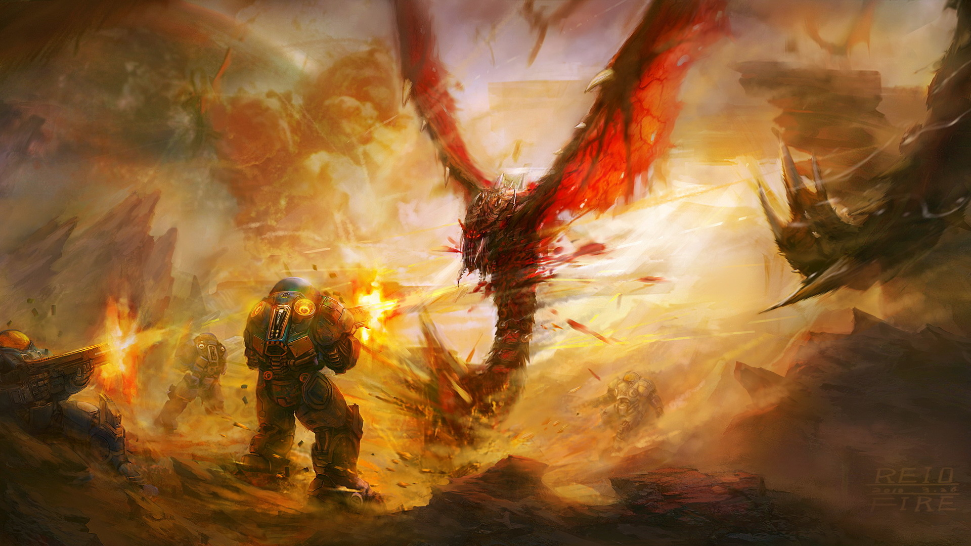 Starcraft2 2 Fan Art - HD Wallpaper 