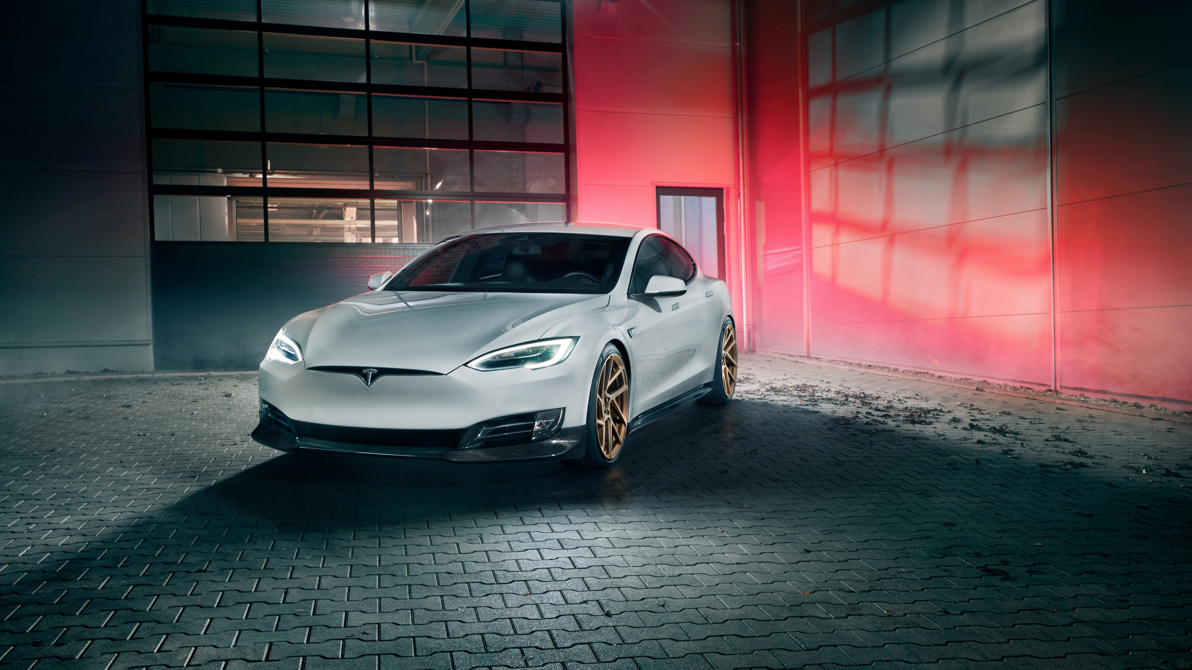 Tesla Model S Novitec - HD Wallpaper 