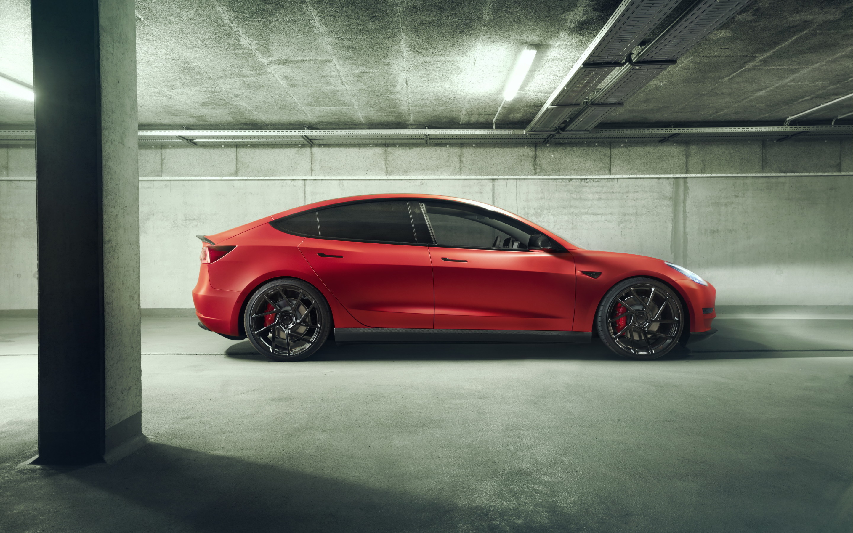 Novitec Tesla Model 3 - HD Wallpaper 