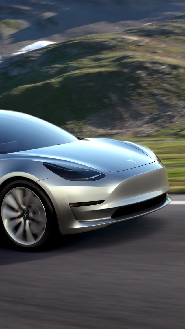 Tesla Model 3 Prototype, Electric Cars, Sedan, Elon - New Tesla Model - HD Wallpaper 