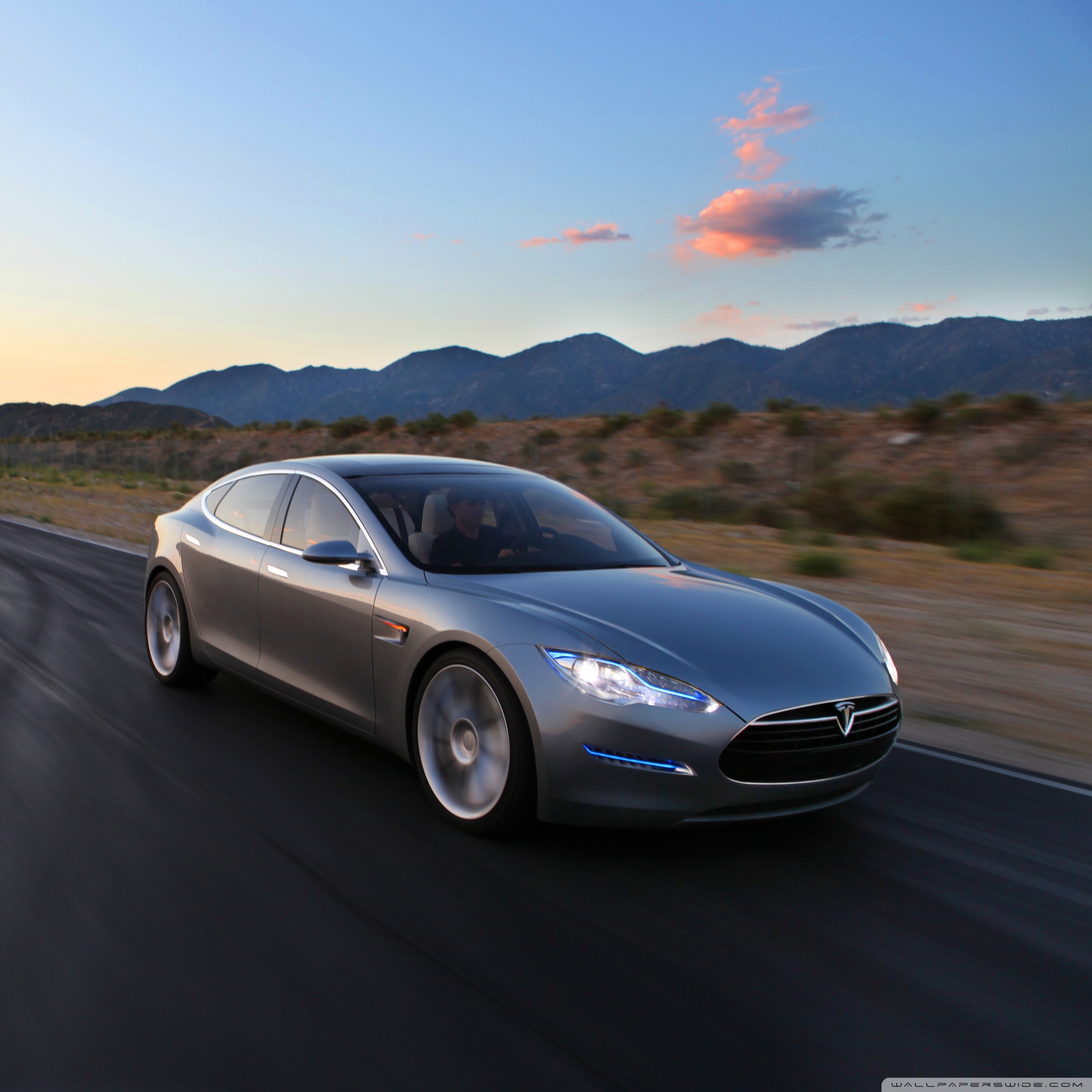 Tesla Model S - HD Wallpaper 