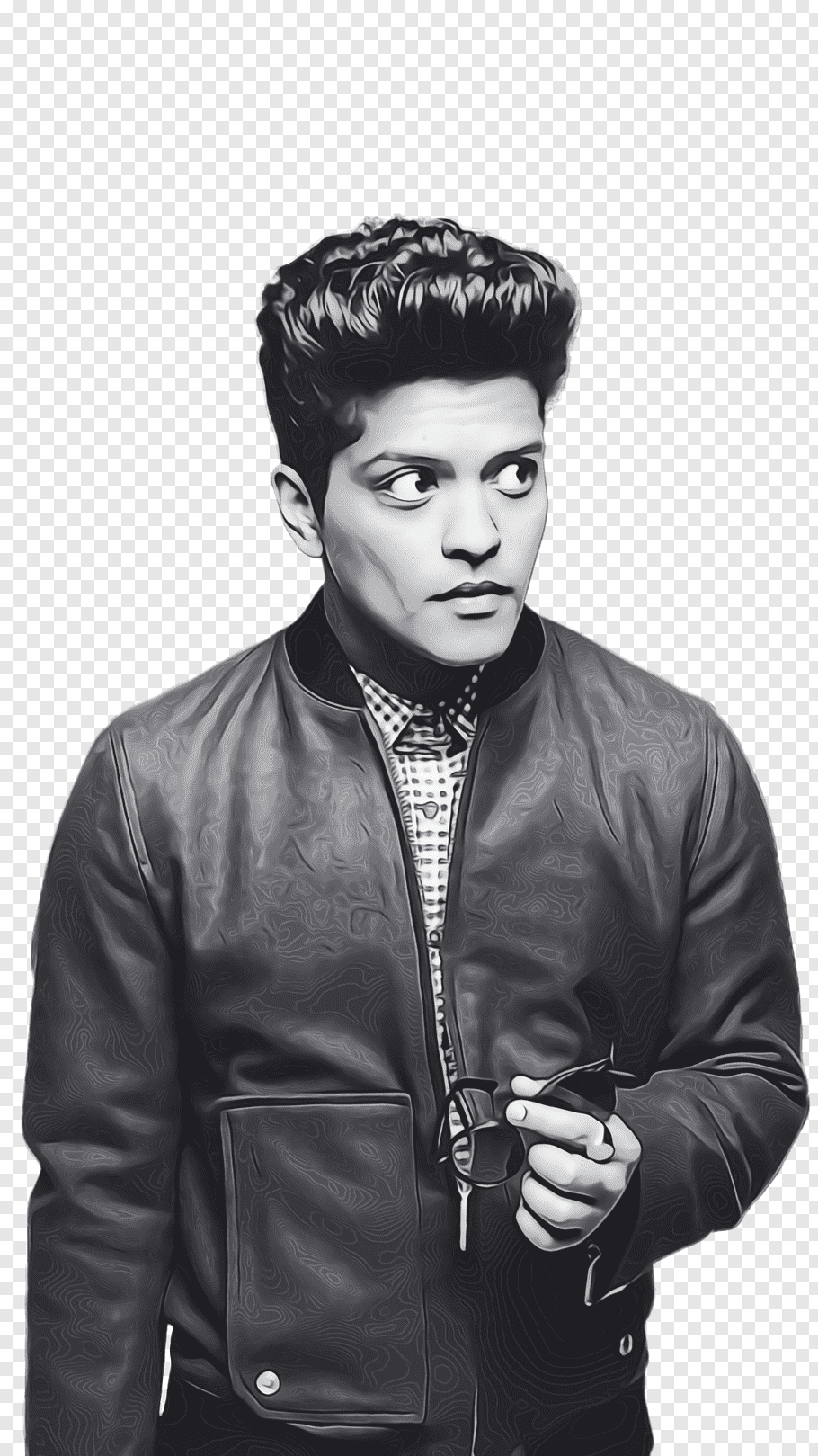 Travel Portrait, Watercolor, Paint, Wet Ink, Bruno - Bruno Mars Png - HD Wallpaper 