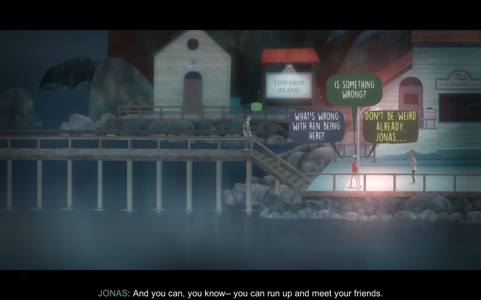 Oxenfree Reflections - HD Wallpaper 