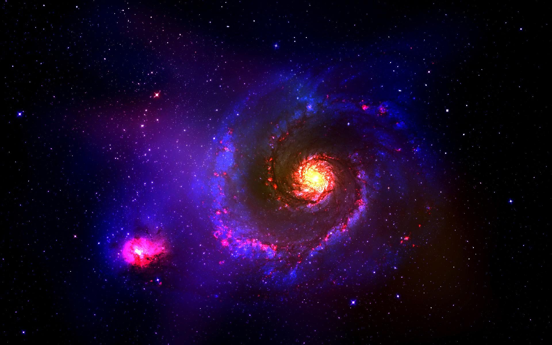Hd Sci Fi Science Fiction Galaxy Stars Nebula Color - Sci Fi Star Galaxy - HD Wallpaper 