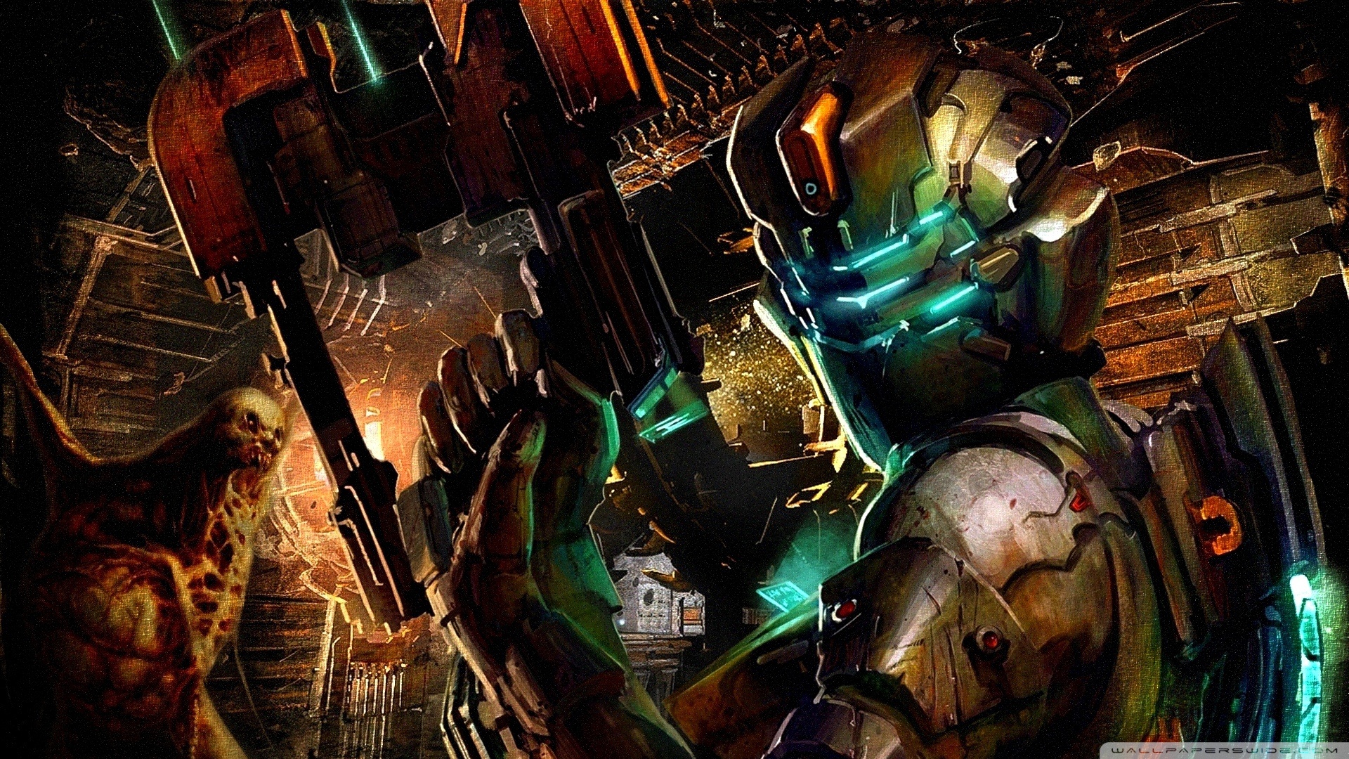 Dead Space Hd Desktop Wallpaper, Amazing Hd Desktop - Dead Space 2 Art - HD Wallpaper 