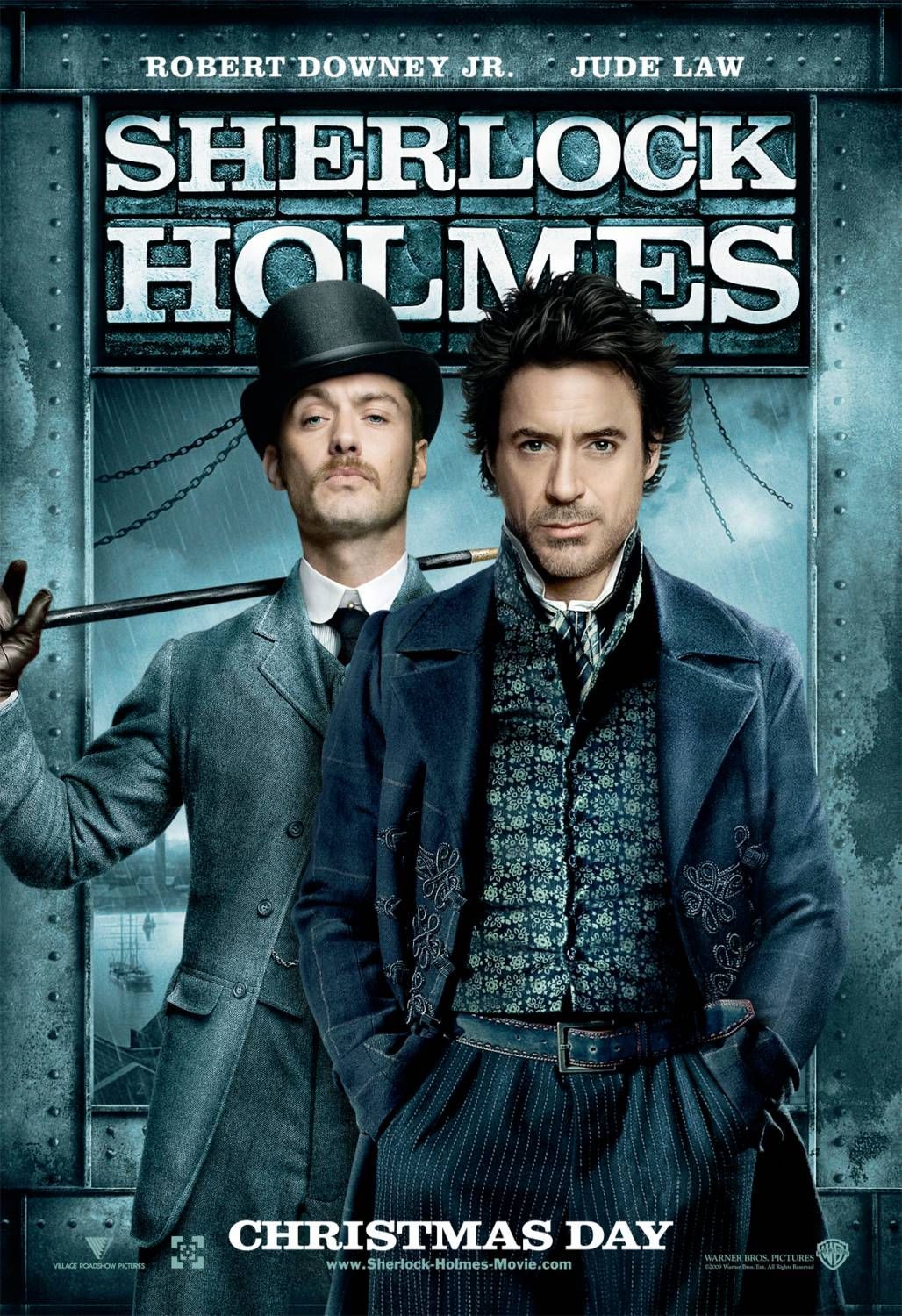Hq Sherlock Holmes Wallpapers - Sherlock Holmes 1 2009 - HD Wallpaper 