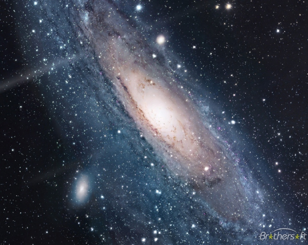 Space Animated Wallpaper - Andromeda Galaxy - 1078x857 Wallpaper 
