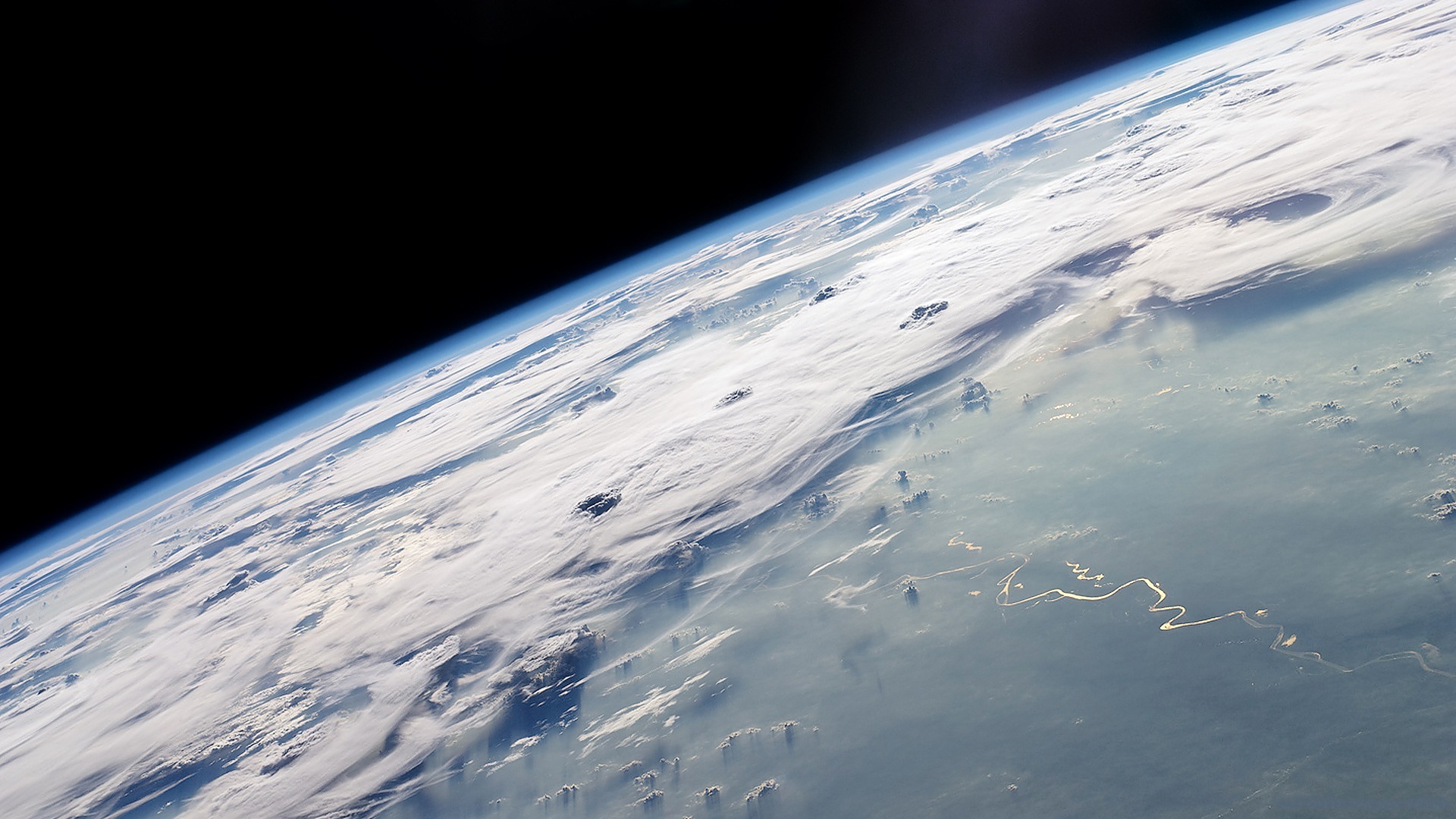 Earth In Space Real - 1920x1080 Wallpaper 
