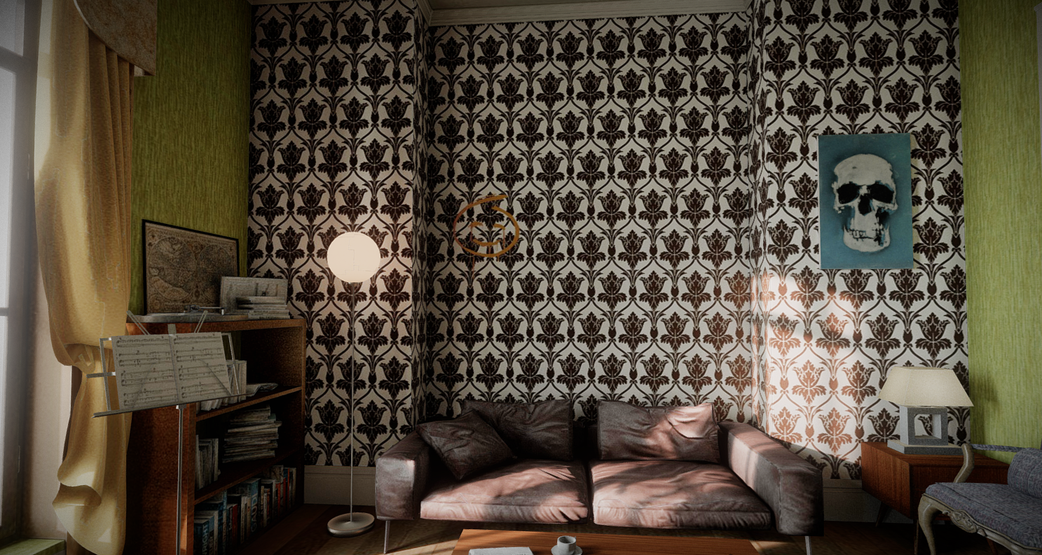 Living Room - HD Wallpaper 