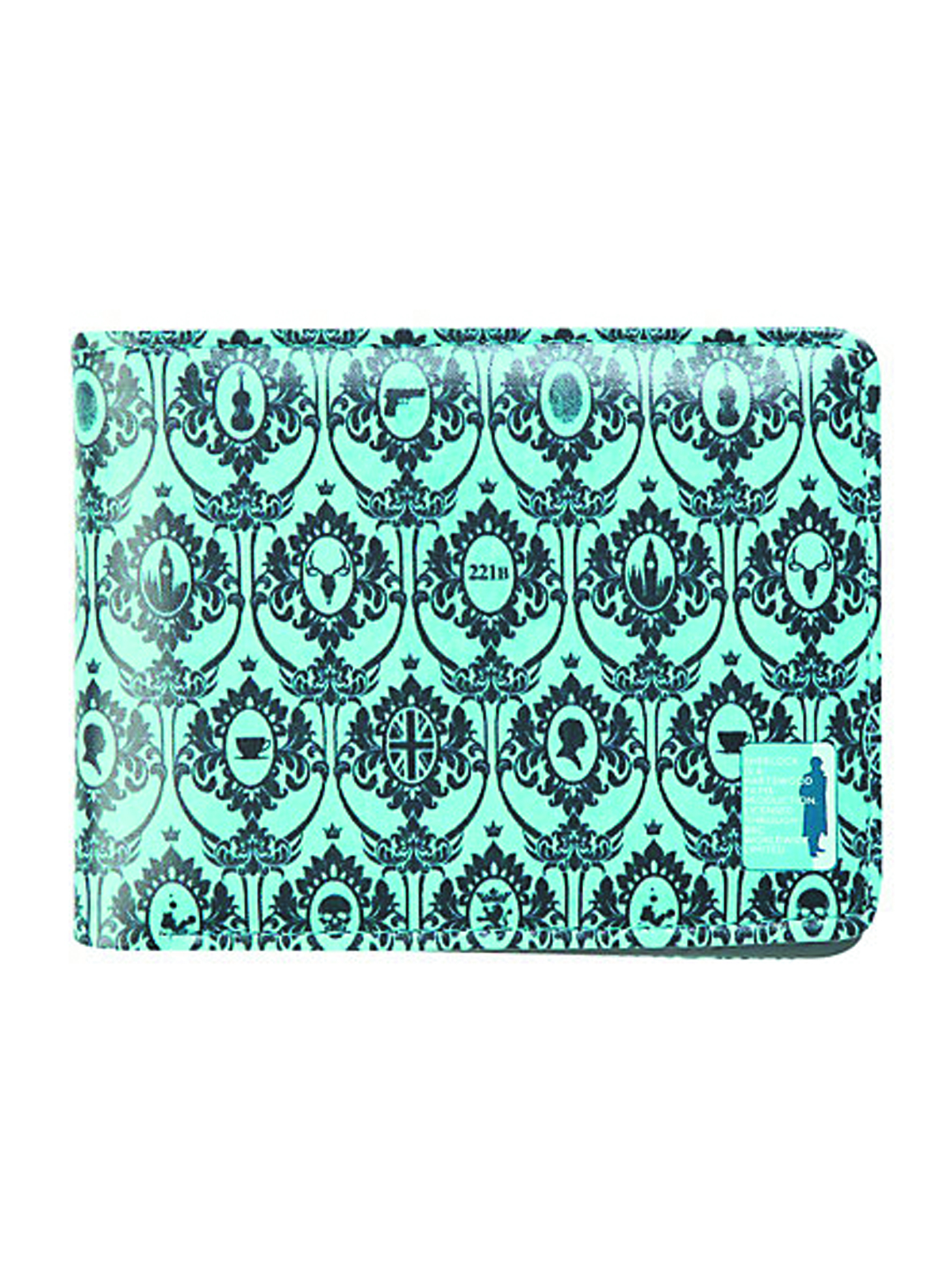 Sherlock Wallpaper Teal Wallet - Wallet - HD Wallpaper 