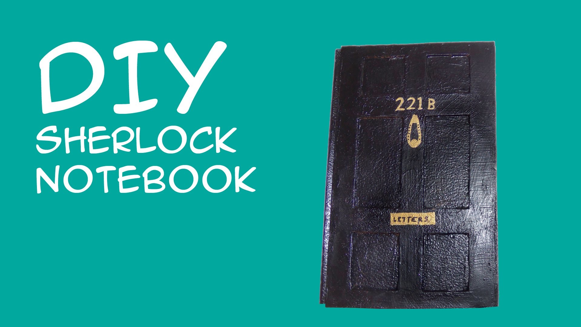 Diy Sherlock Notebook - Book Cover - HD Wallpaper 