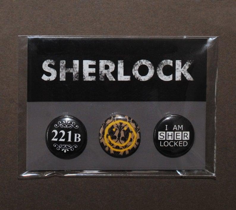 The Sherlock Holmes Museum B Baker Street London B - Sherlock Badge - HD Wallpaper 