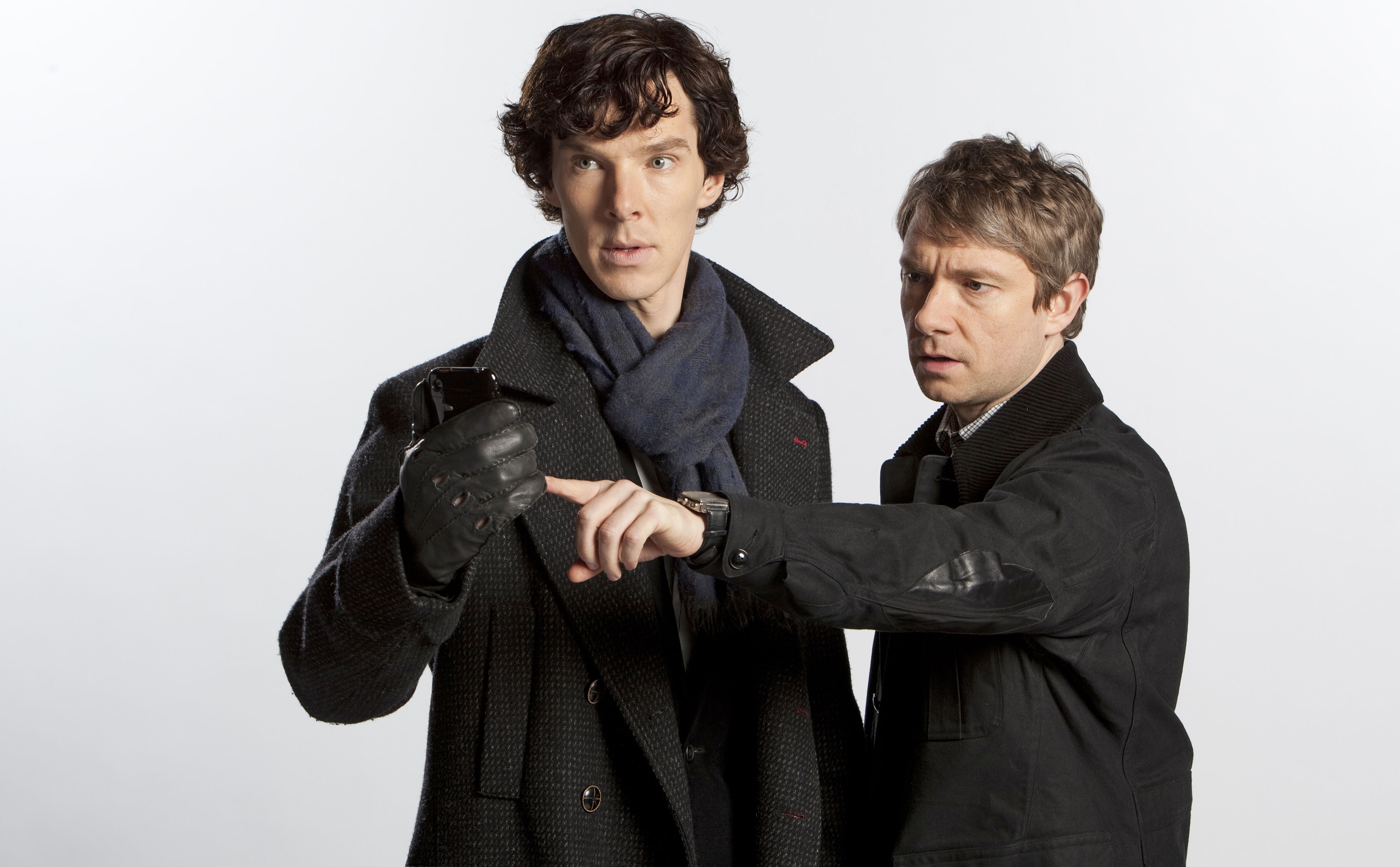 Series Sherlock Holmes Benedict Cumberbatch John Watson - HD Wallpaper 
