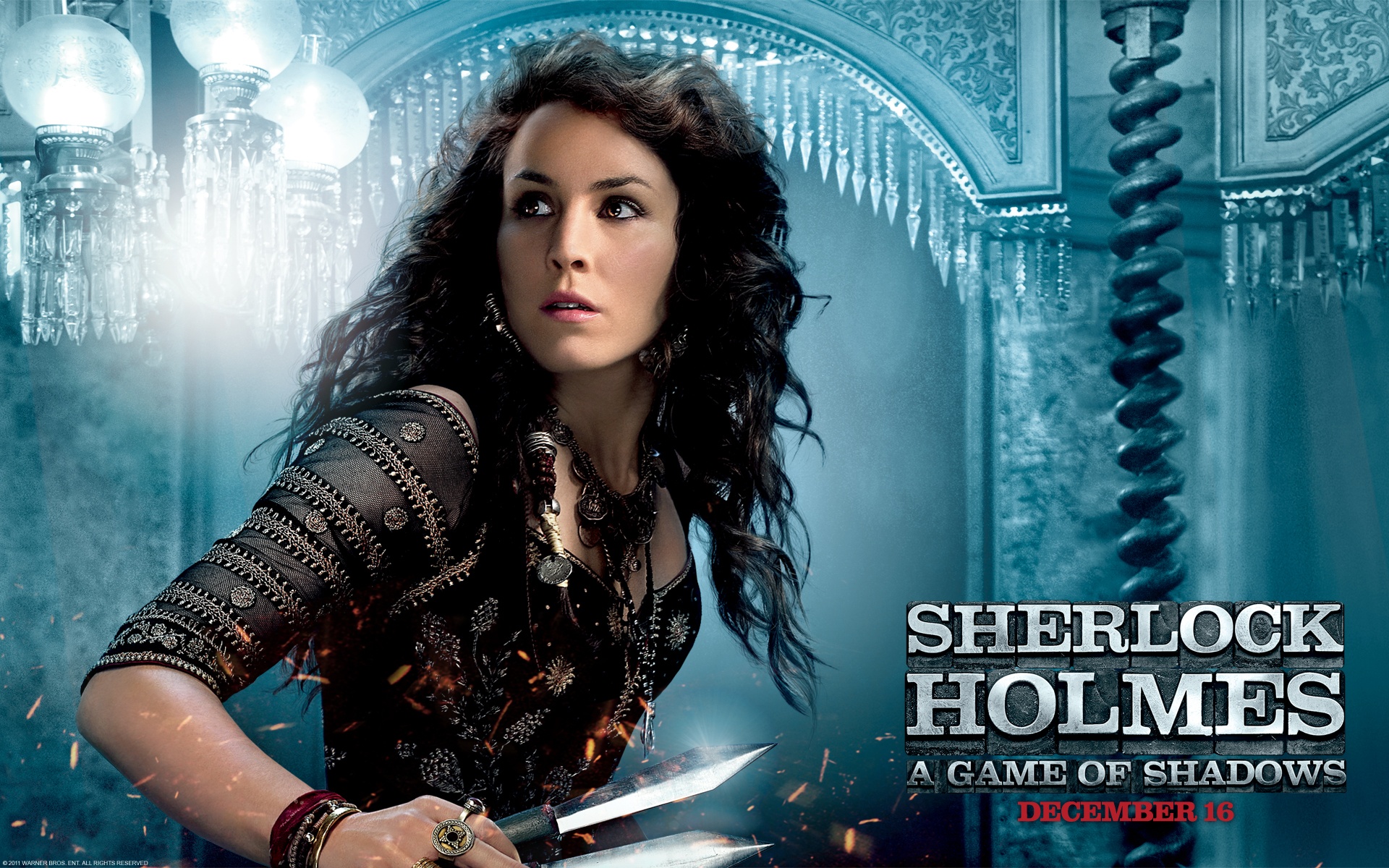 Sherlock Holmes Noomi Rapace - HD Wallpaper 
