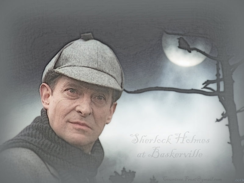 Sherlock Holmes At Baskerville - Sherlock Holmes - HD Wallpaper 