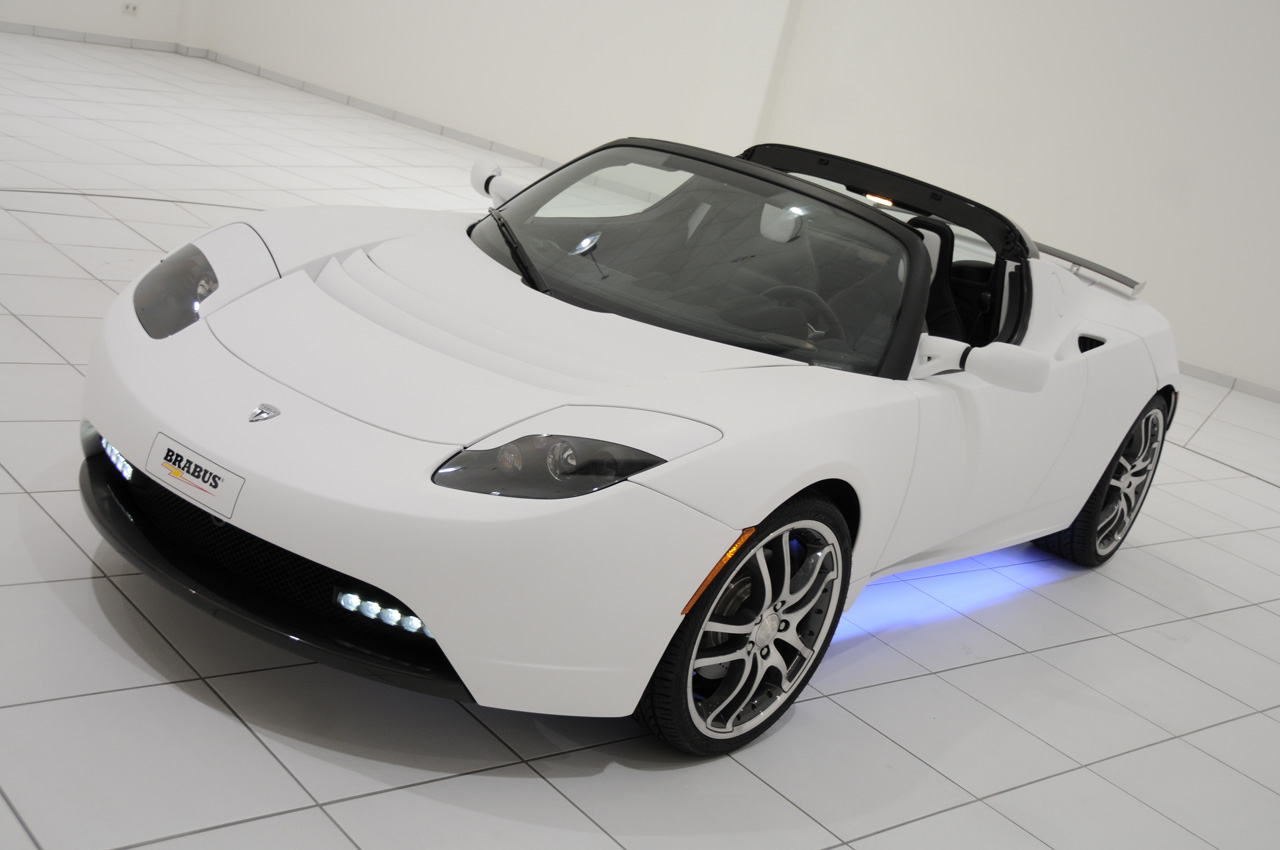 Tesla Roadster - HD Wallpaper 