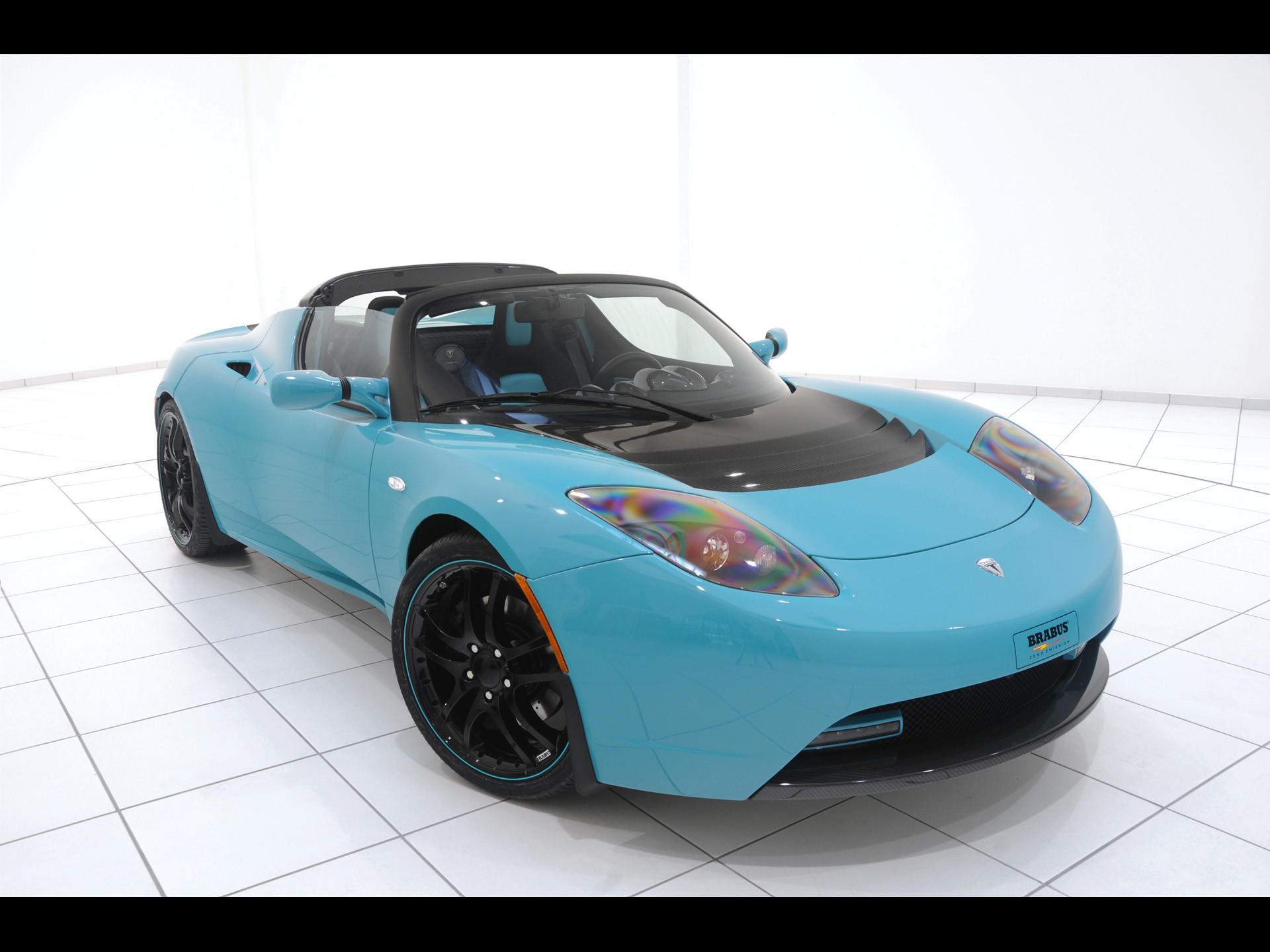Tesla Roadster - HD Wallpaper 