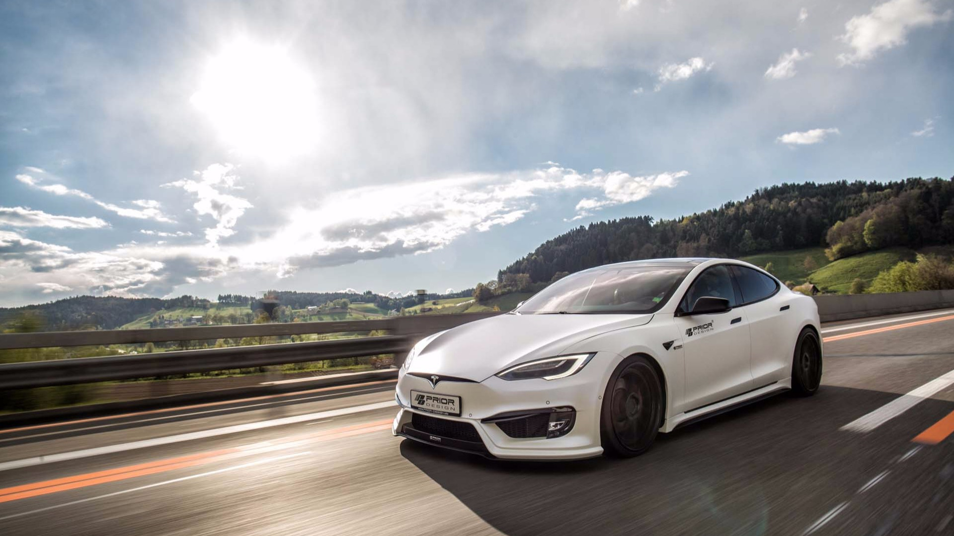 Tesla Model S Wallpaper Hd - HD Wallpaper 