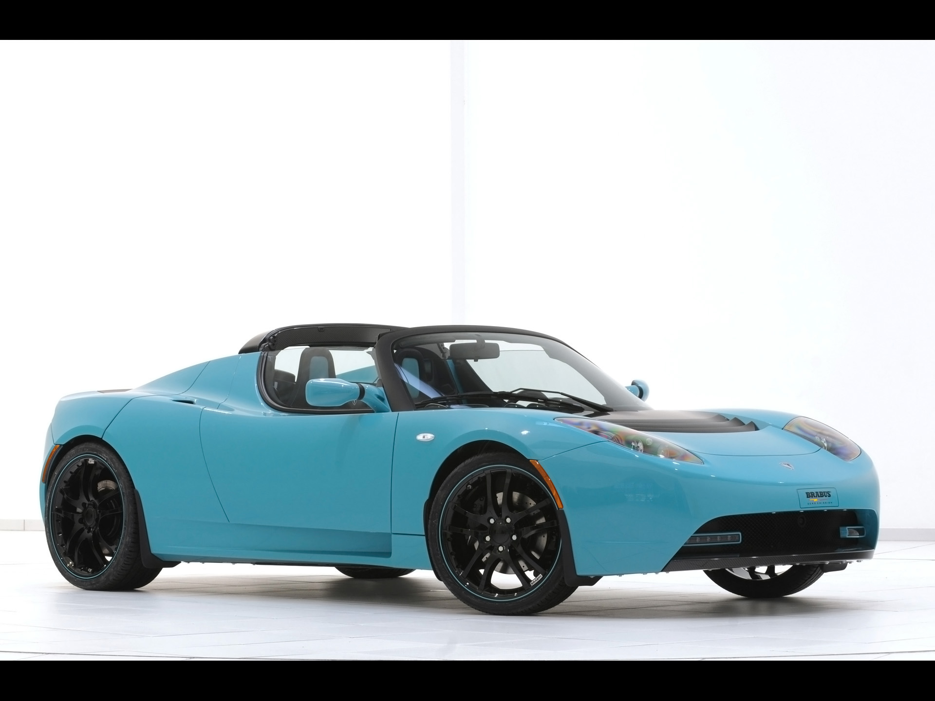 Tesla Roadster Sport 2011 Front - HD Wallpaper 