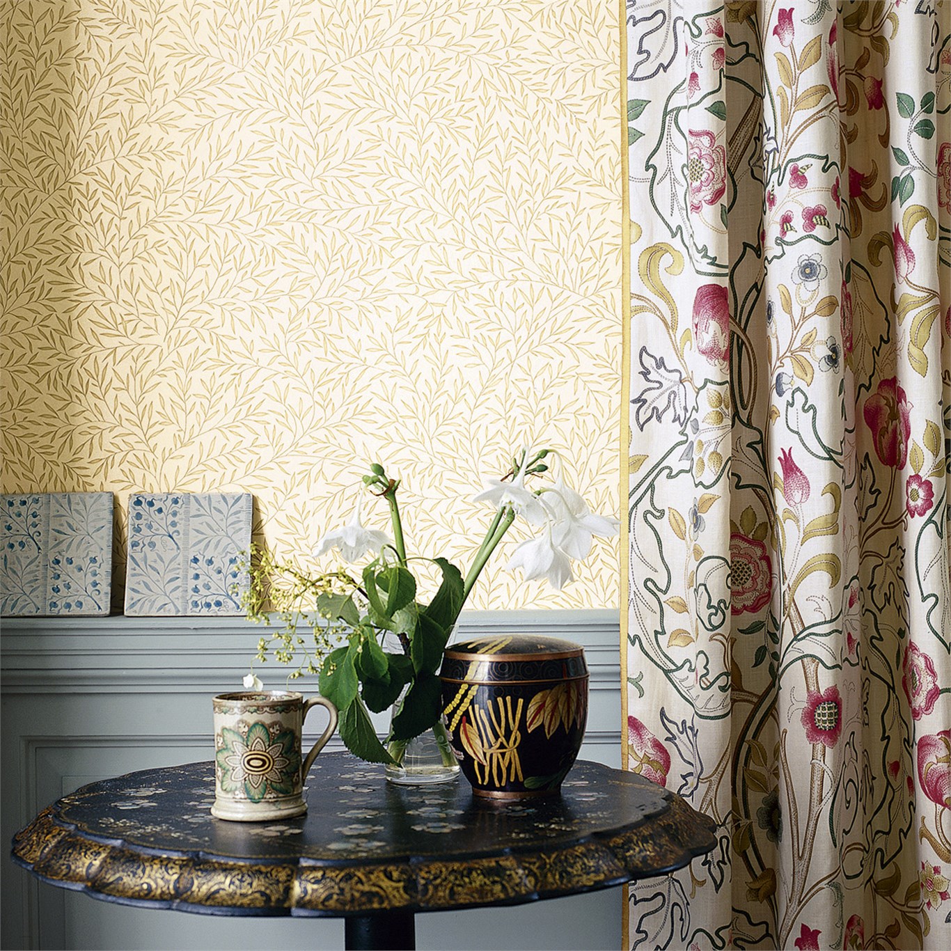 Morris And Co Curtains - HD Wallpaper 