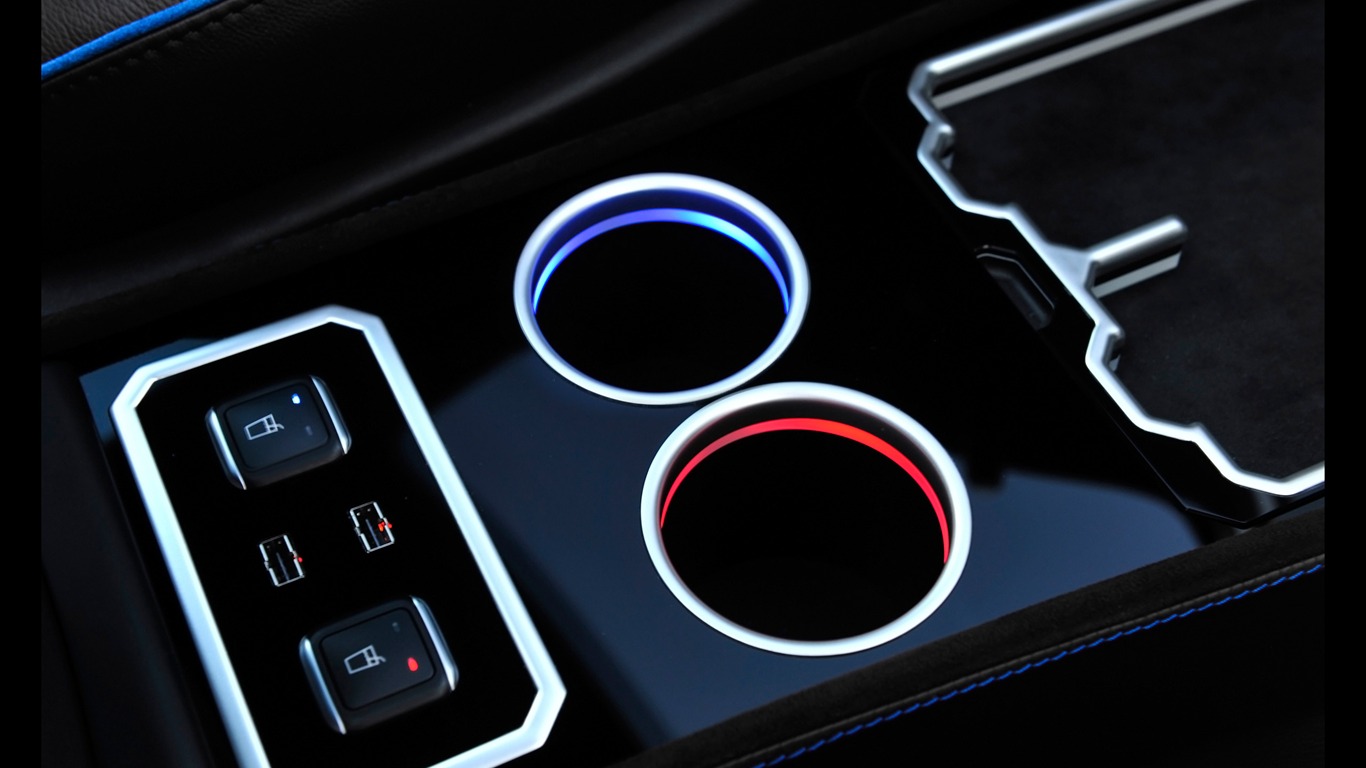 2015 Brabus Tesla Model S Hd Wallpaper - Concept Car - HD Wallpaper 