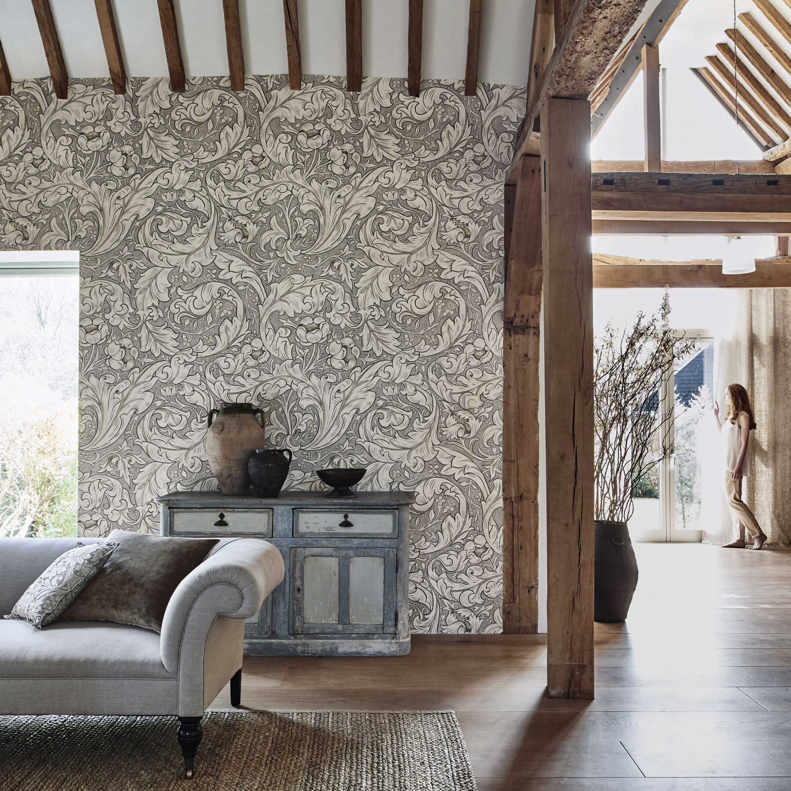 Morris & Co - William Morris Bachelors Button - HD Wallpaper 